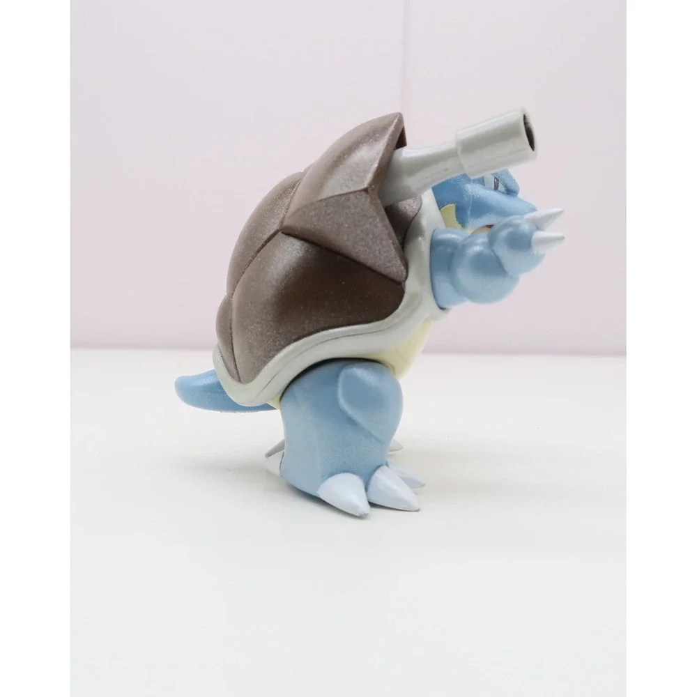 Pokemon Blastoise Action Figure Blue Pearlescent 3 Inch Articulated Cannons 2018
